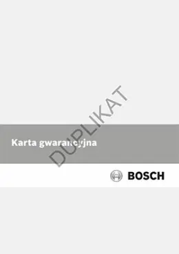 Karta gwarancyjna - elektryczne przeplywowe podgrzewacze wody