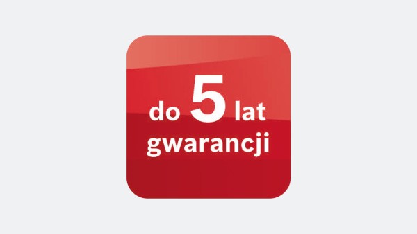 Gwarancja do 5 lat