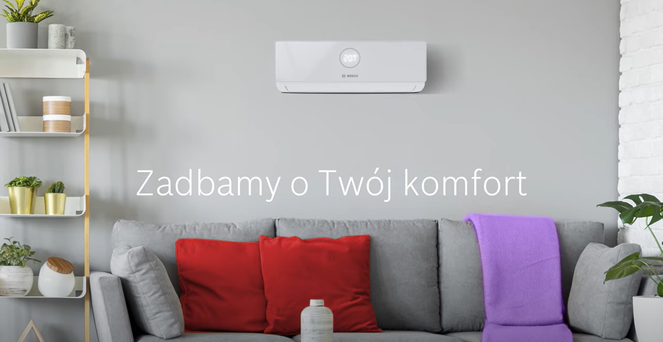 Klimatyzatory pokojowe Bosch – Komfort w upalne dni