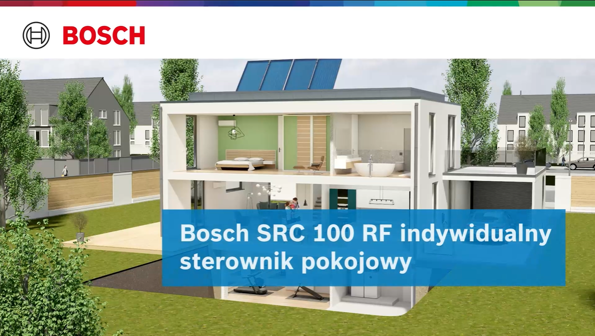 Bosch SRC 100 RF indywidulany sterownik pokojowy