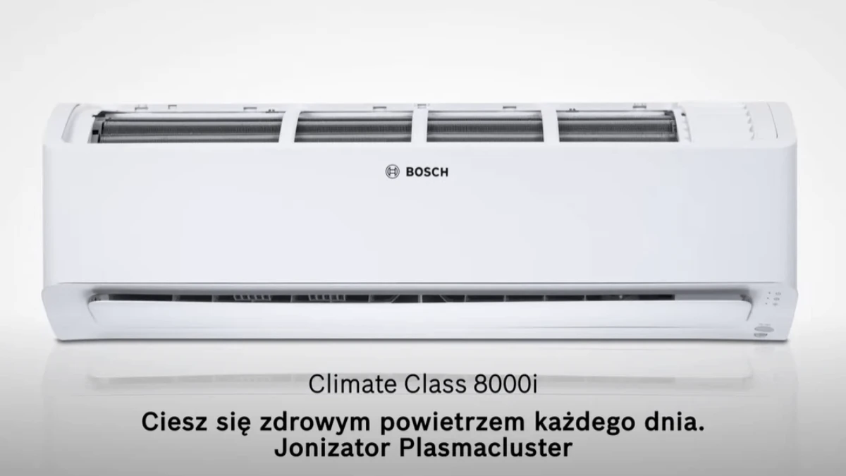 Klimatyzatory pokojowe Climate Class 8000i – Jonizator Plasmacluster