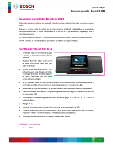 Controlo CC 8000