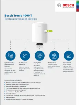 Monofolha Tronic 4000 T
