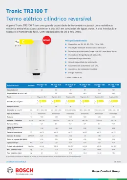Ficha Termoacumulador Tronic 2100 T