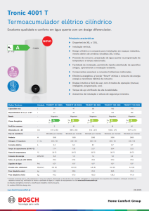 Ficha Termoacumulador Tronic 4001 T