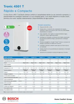 Ficha Termoacumulador Tronic 4501 T