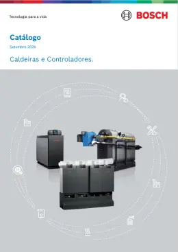 Catálogo caldeiras e controladores Bosch (Edição Maio 2023)