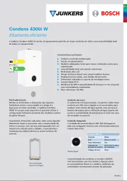 Monofolha Condens 4300i W