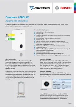 Ficha Condens 4700i W