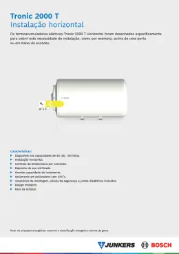 Tronic 2000 T Horizontal