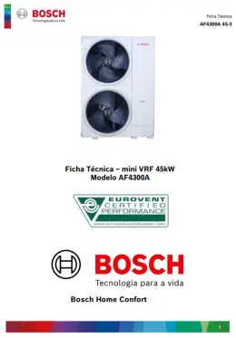 Mini VRF 45kW Modelo AF4300A (R410a) 45-3