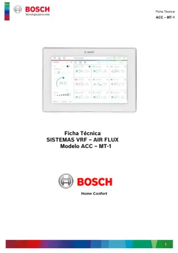 Sistemas VRF - Air Flux ACC - MT-1