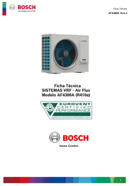 Air Flux Modelo AF4300A (R410a) 16 A-3