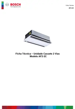 Unidade Cassete 2 Vias Modelo AF2-2C