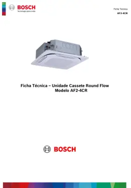 Unidade Cassete Round Flow Modelo AF2-4CR