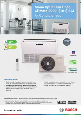 Mono-Split Teto Chão Climate 5000i