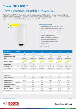 Ficha Termoacumulador Tronic 2100 T