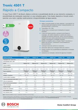 Ficha Termoacumulador Tronic 4501 T