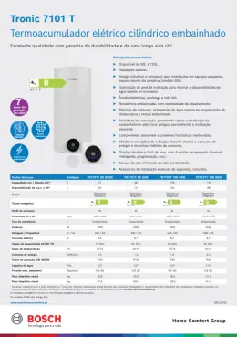 Ficha Termoacumulador Tronic 7101 T