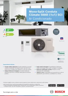 Mono-Split Conduta Climate 5000i