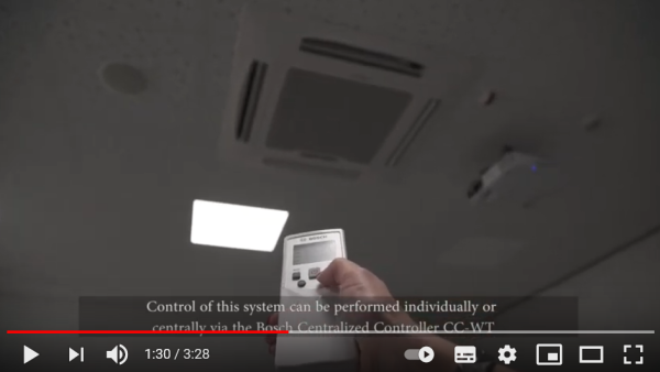 Referência Instalação VRF Bosch