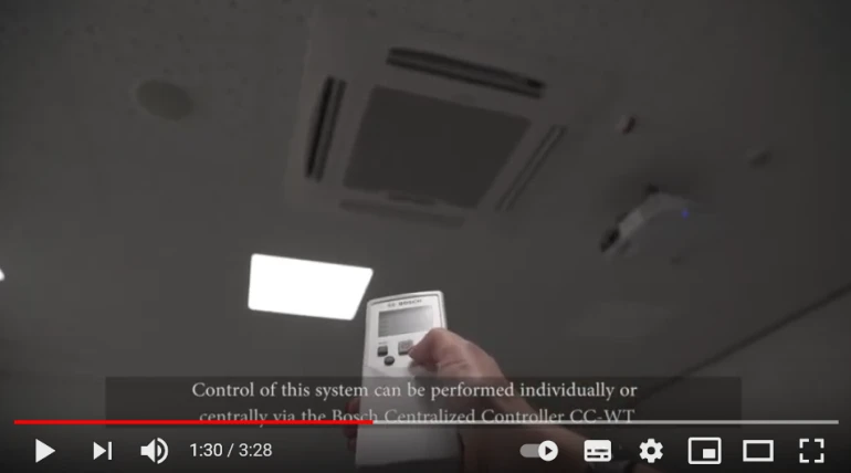 Referência Instalação VRF Bosch