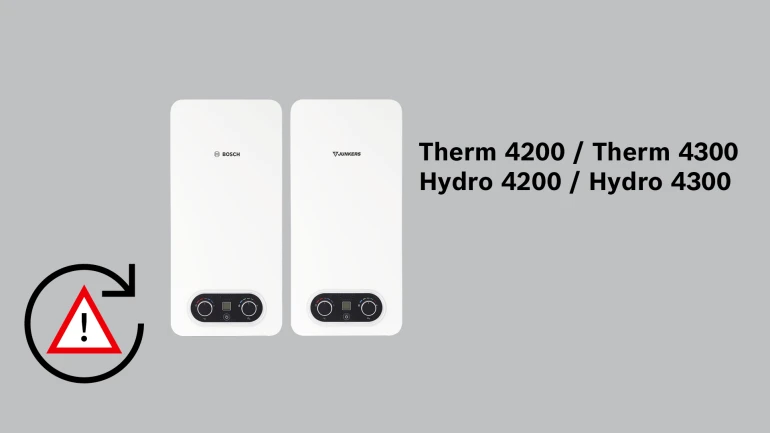 Recall T4200 T4300 H4200 H4300