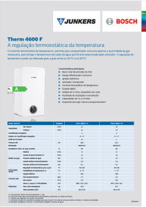 Monofolha de Esquentador Therm 4600F