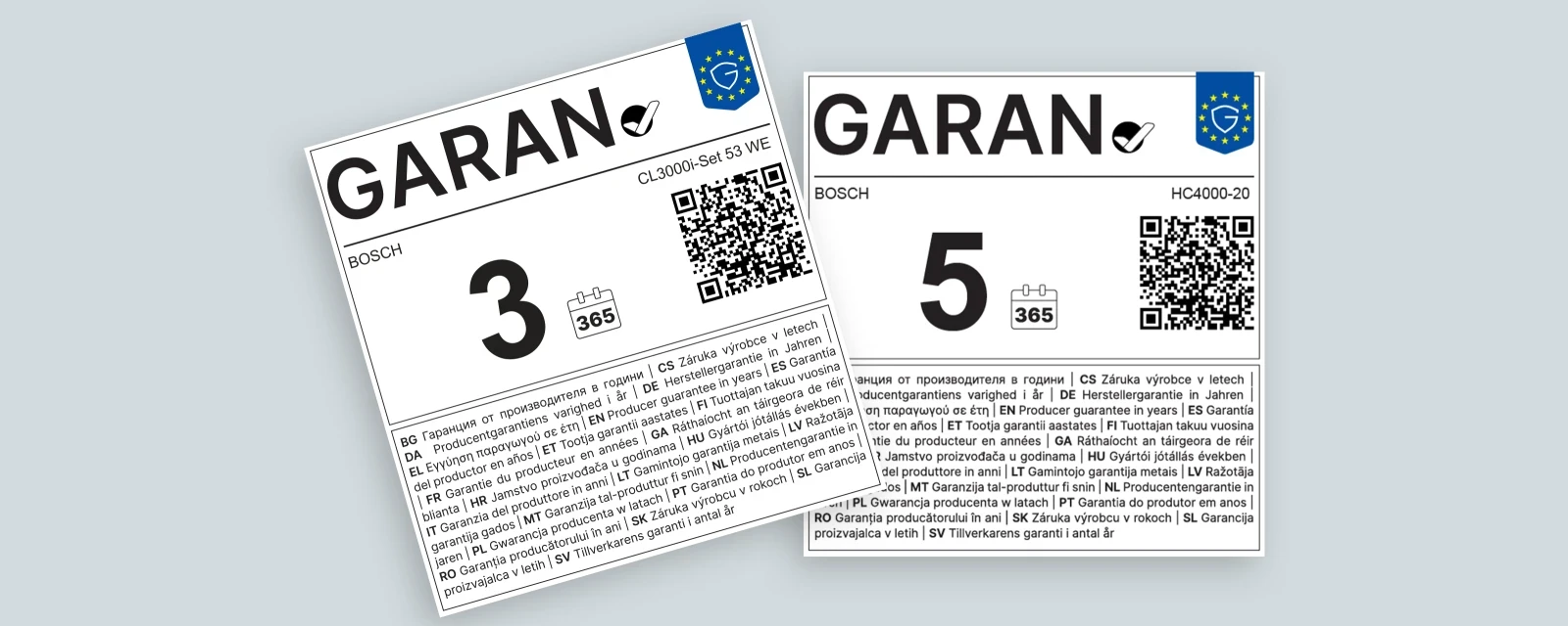Certtificate de garanție