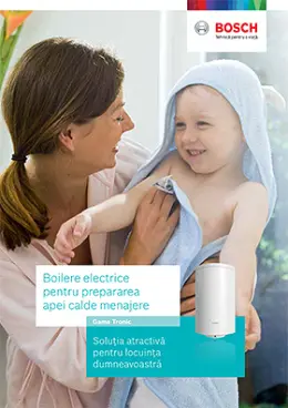 Boilere electrice pentru prepararea apei calde menajere, gama Tronic