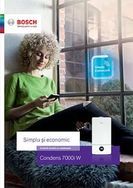 Broșură centrală cu condensare Bosch Condens 7000i W