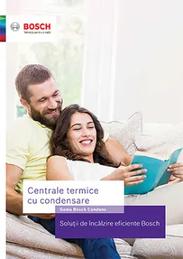 Broşură centrale cu condensare Bosch Condens