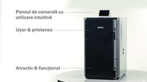 Cazanul de lemne Solid 6000 W Cazanul de lemne Solid 6000 W