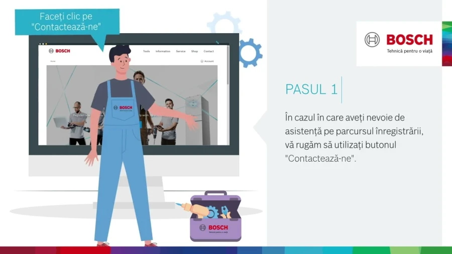 Cum să accesezi Programul Partenerilor Bosch