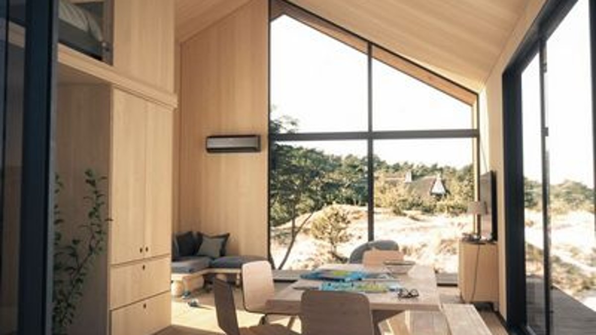 Air conditioner in home setting