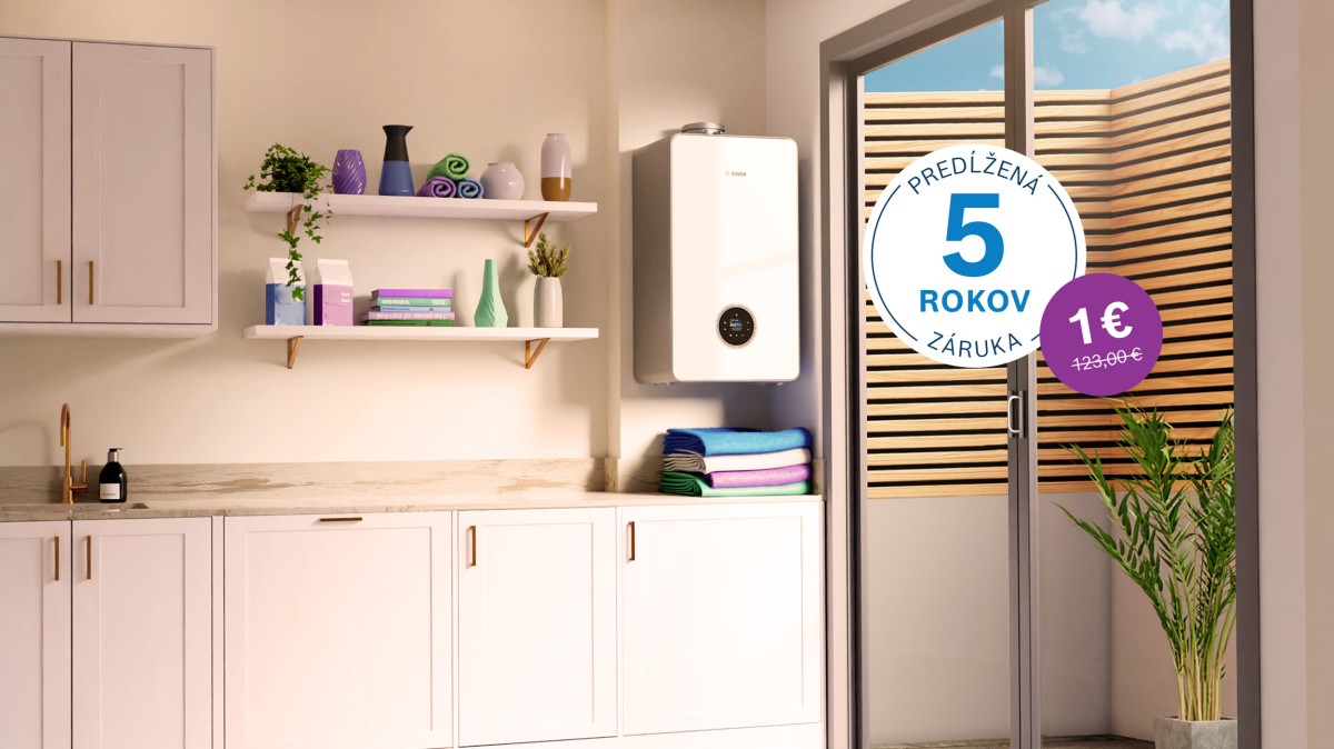 Kotol Bosch v akcii so zarukou za euro