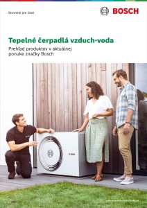 Tepelné čerpadlá vzduch-voda Bosch, prehľad produktov Tepelné čerpadlá vzduch-voda Bosch, prehľad produktov