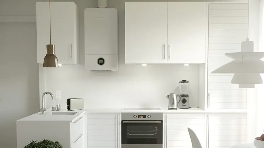 Газовий котел на кухні