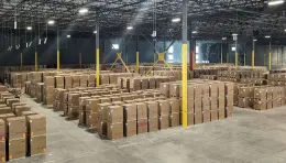 Warehouse with Bosch products