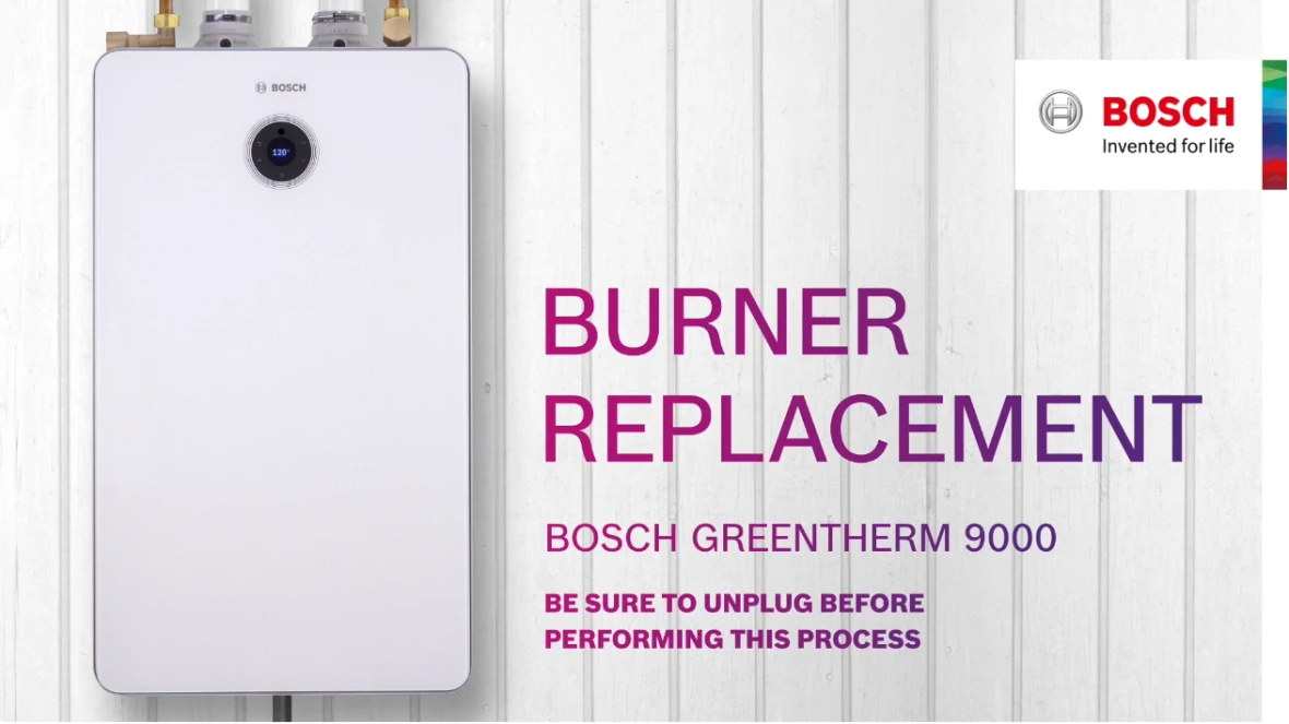 How to replace the burners on a Greentherm 9000 water heater.