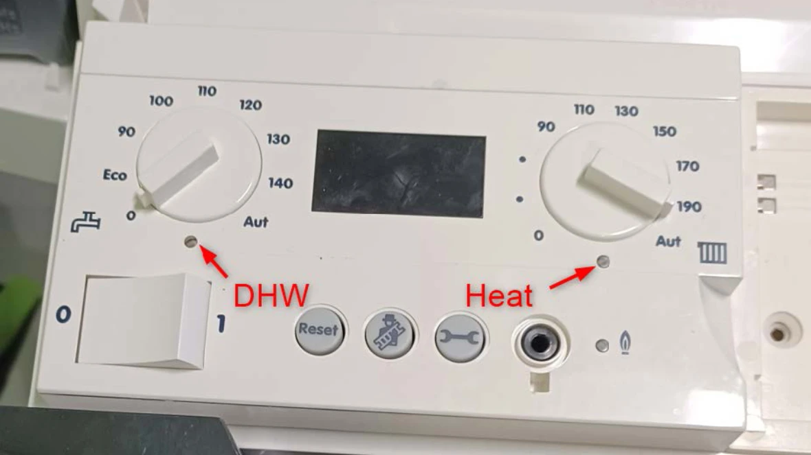 Confirm call for heat or DHW