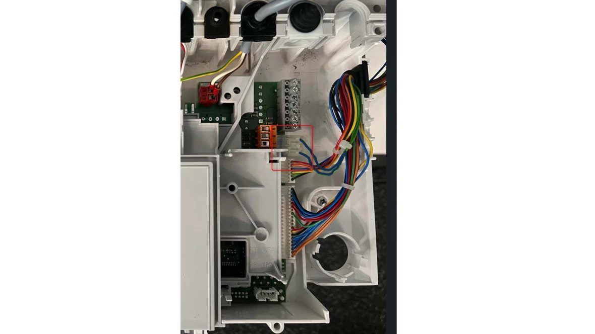 Wall Boiler Sensor Connection 2