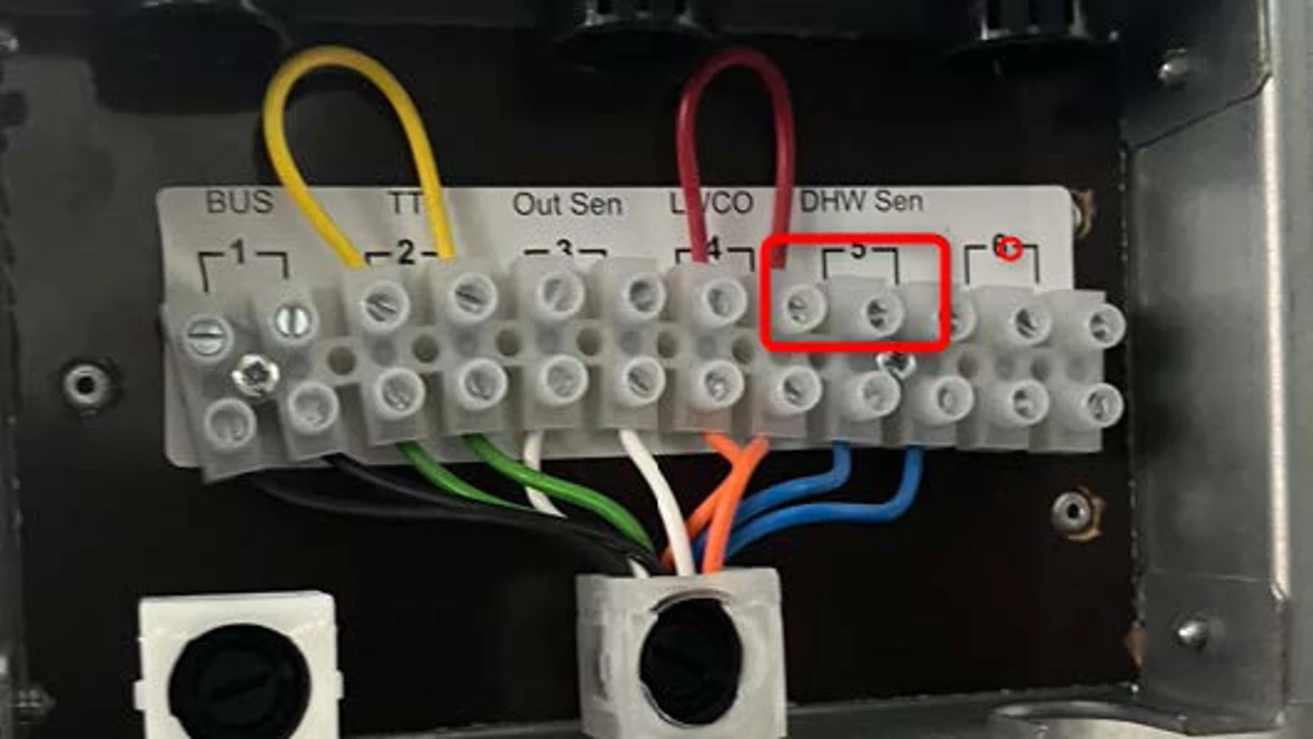 Floor Boiler Sensor Location 2