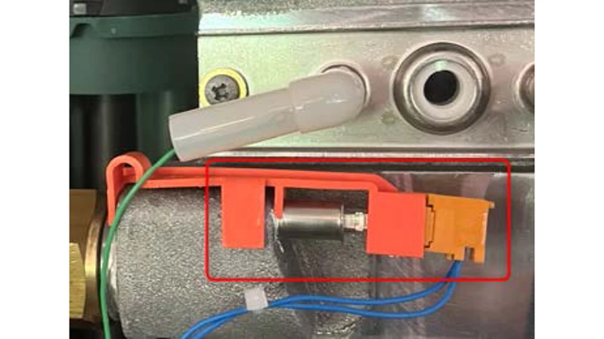Verify the sensor is plugged in and the wires are not damaged