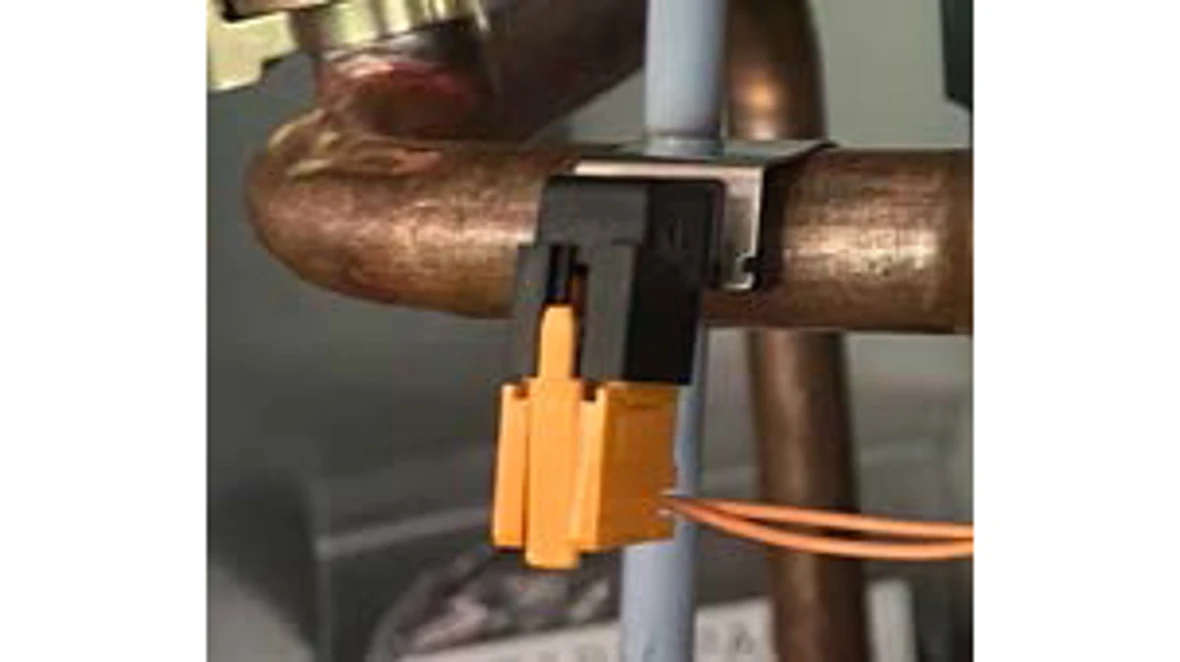 Verify the sensor is plugged in and the wires are not damaged