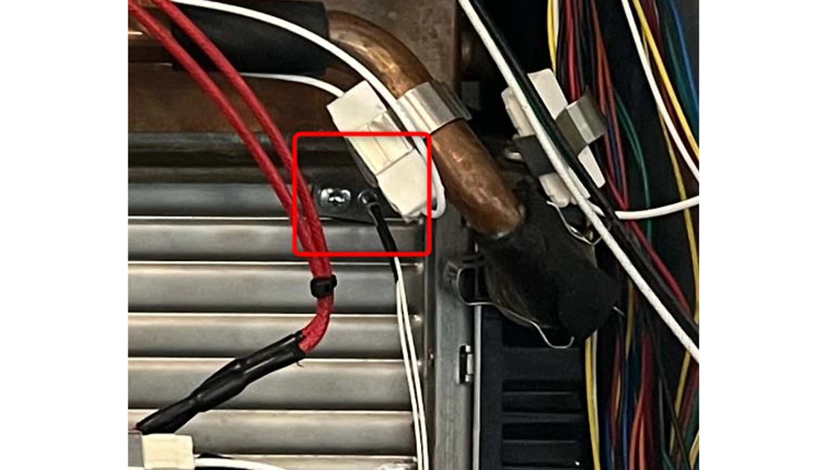 Check sensor wiring
