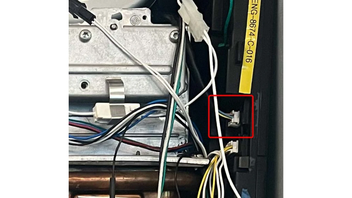 Check wiring connection