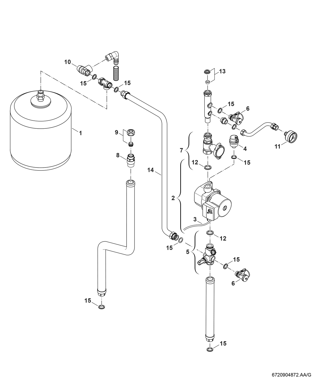 Spare Part Image for Hydraulique de solaire