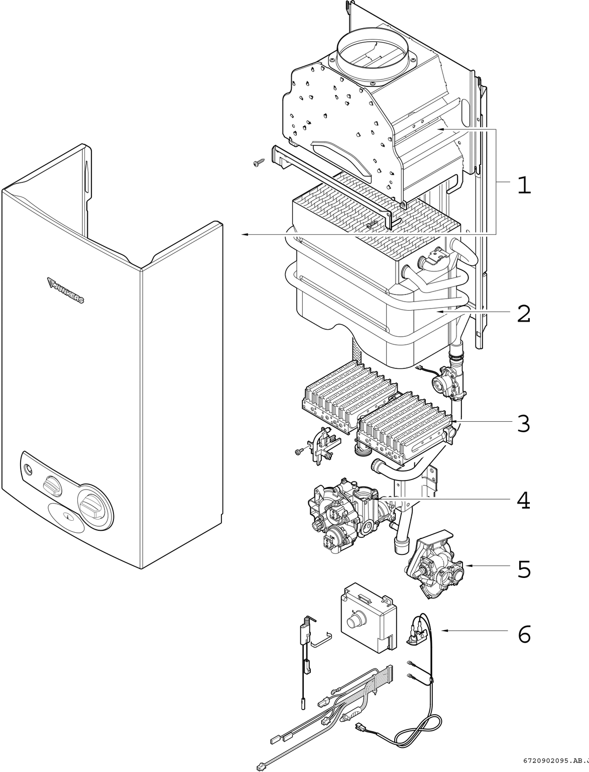 Product Explosion Image for JetathermCompact