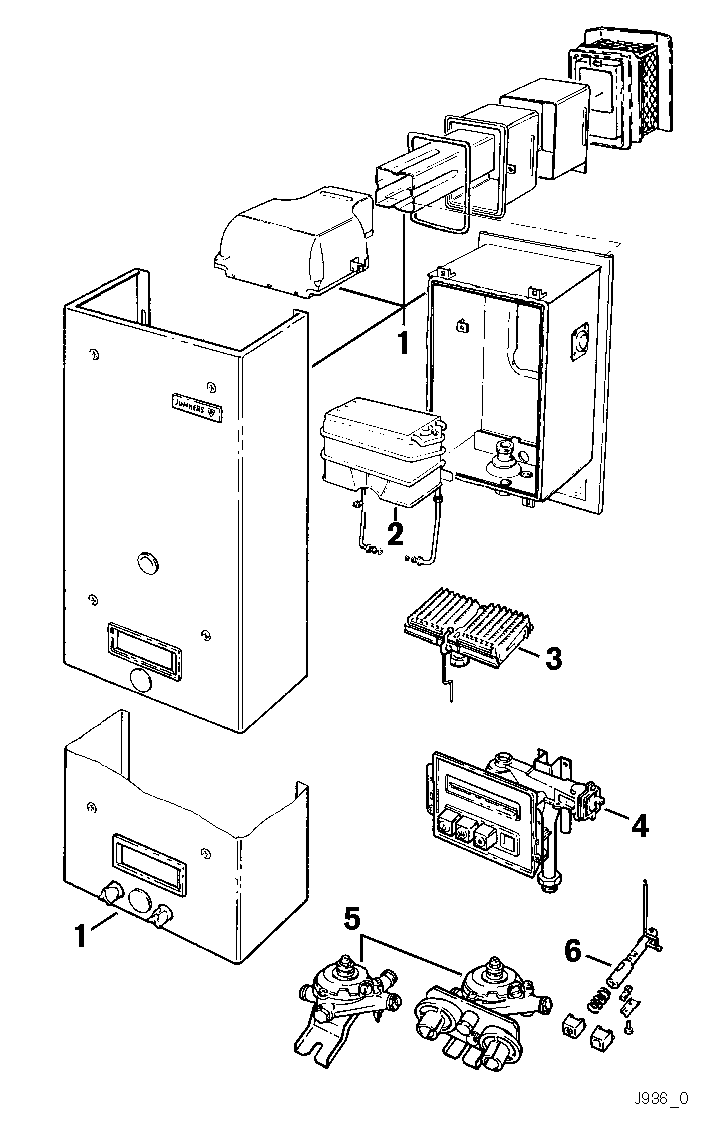Product Explosion Image for WR250A2P23T1